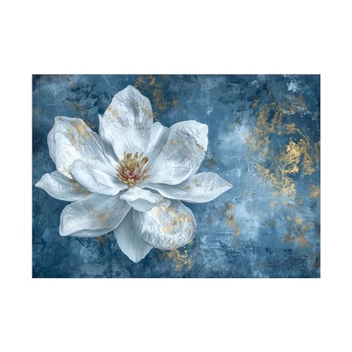 Pintura para el hogar estilo flores en lienzo de 60x80cm para dar vida a paredes vacías