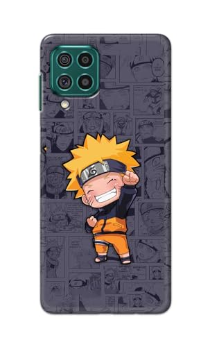 Image of PRINTFIDAA Printed Hard Back Cover Case for Samsung Galaxy F62 | Samsung Galaxy M62 Back Cover (Famous Anime Cartoon Character) -112