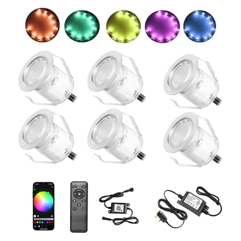 GEYUEYA Home RGB Decking Lights Kit Cover