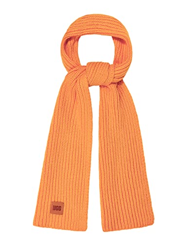 UGG レディース チャンキーリブニットスカーフ, オレンジシャンブレー, One Sizeのサムネイル