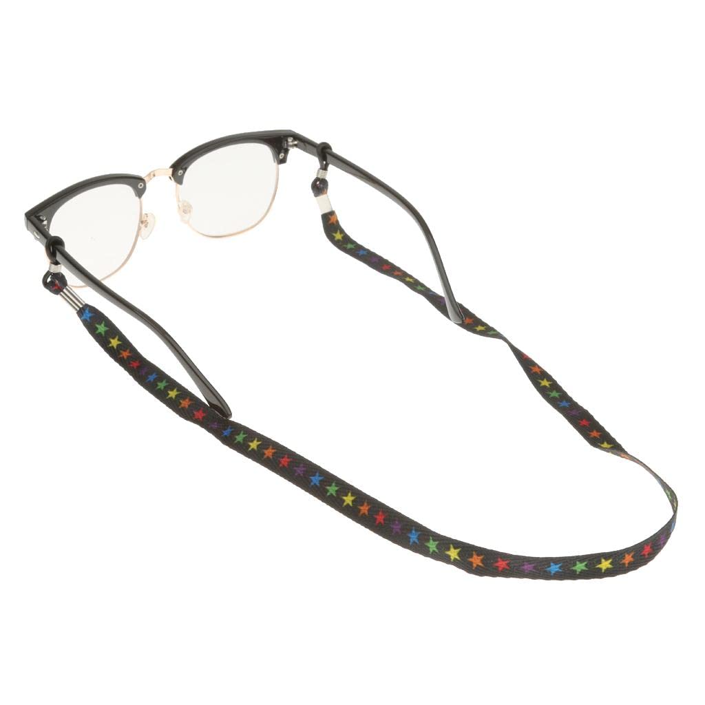 Sunglasses Reading Glasses Spectacles Lanyard Retaining Straps Cord Black-image-46