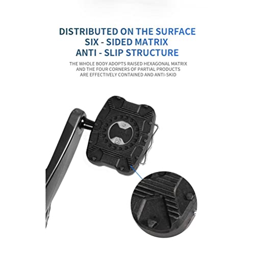 Tianbi 1 Pair Road Bike Pedal Adapters, Anti-skid Clipless Platform Pedal Adapters - Image 4