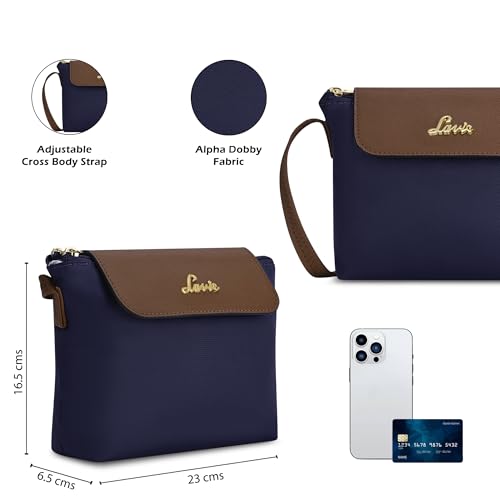 Image of Lavie Women's Vero Flap Cross Body Sling Bag | Ladies Purse Handbag | Gift for Women