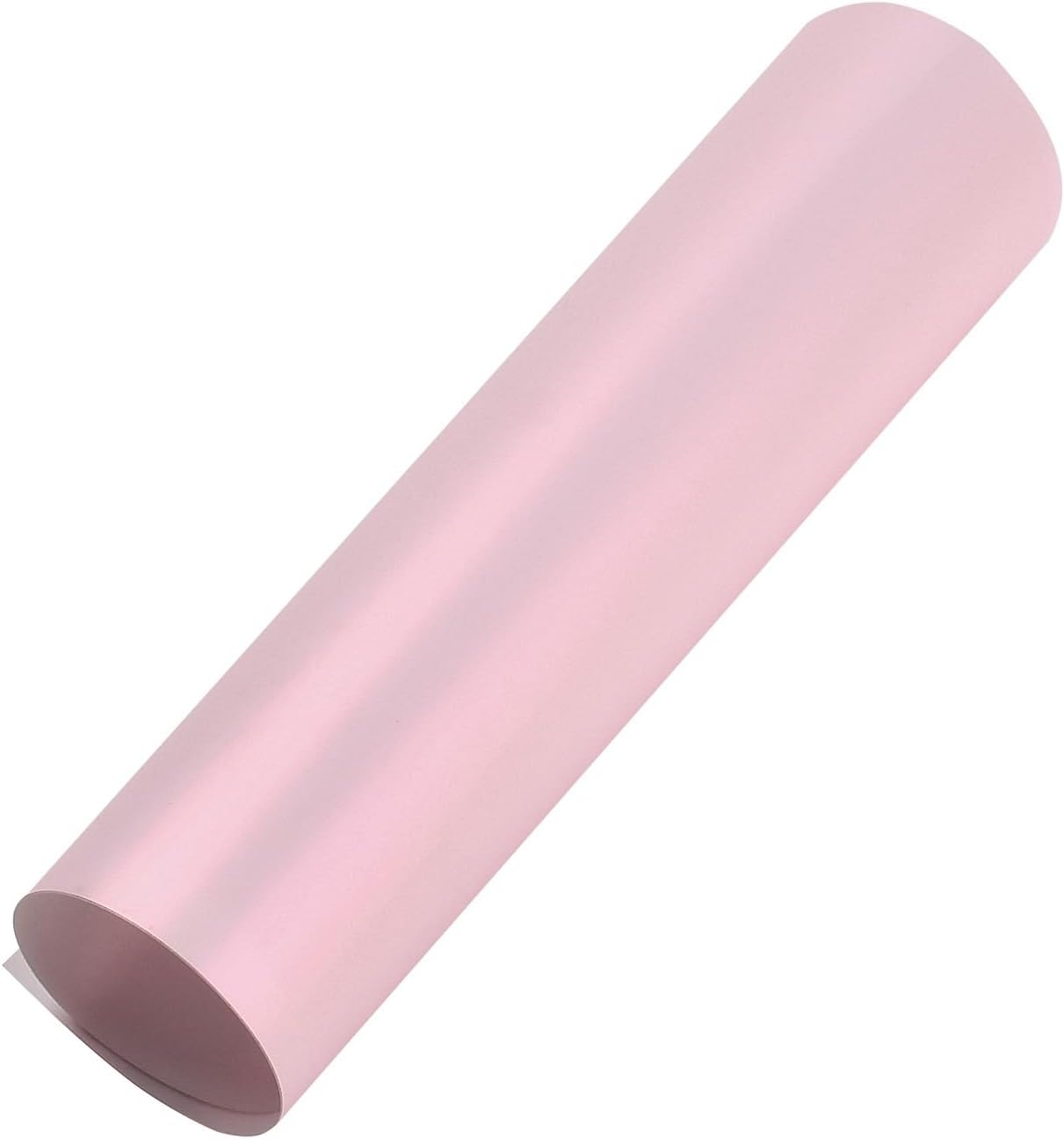 XhuangTech Glossy Pink Car Wrap High Gloss PET Vinyl Roll Sheet 12"x60" Charming Pink Adhesive Vehicle Paint Protection Film with Air Release DIY Auto Body Sticker Exterior Decal Wrapping Film