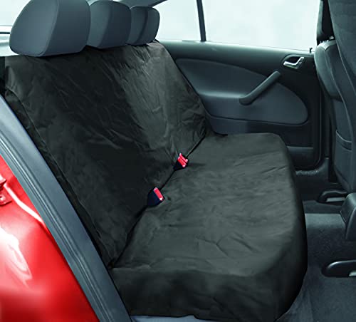Streetwize HDRBKSC Heavy Duty Rear Seat Cover Protector Single Black Waterproof