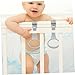 FOYTOKI 4pcs Pull up Rings for Crib Sling Fitness Ring Toy Strap Pull up Bar Play Pen Toys