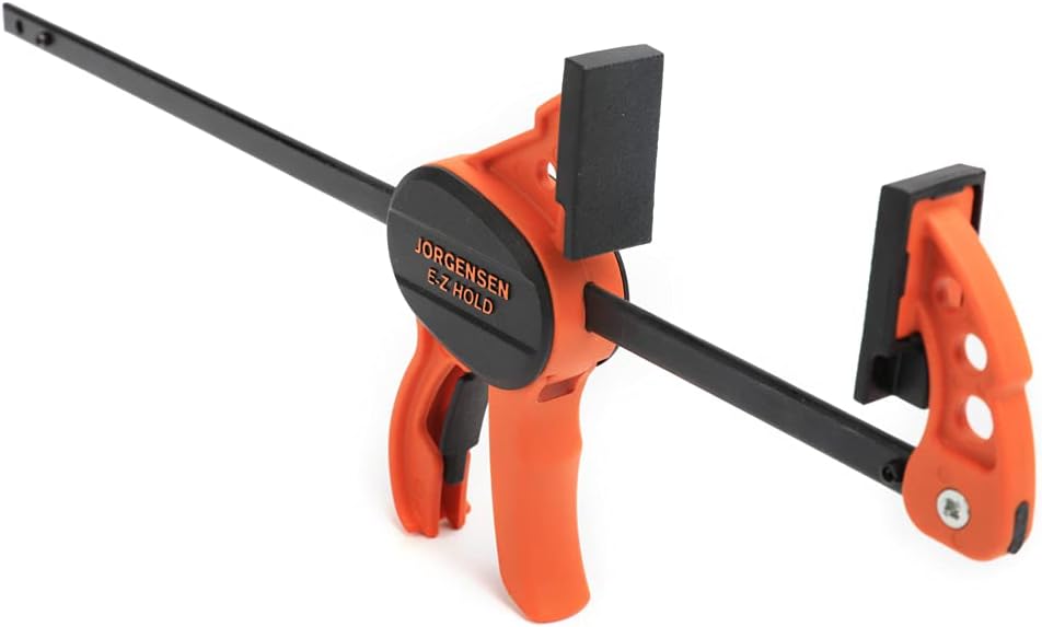 Pony Jorgensen 33808 E-Z HOLD 8-Inch Hobby/Craft Clamp, Orange