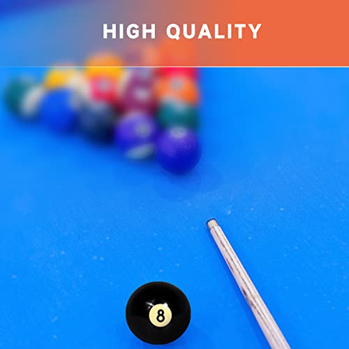 Gse 2-1/4" Regulation Size Billiard #8 Pool Ball Replacement Eight Ball For Billiard Pool Table, Billiards Accessories #TOP5