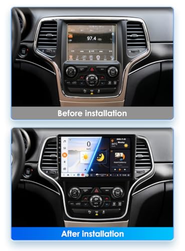 Autoradio GPS Android 15 Grand Cherokee WK2 Écran Tactile Résolution de Navigation M6 Pro1 - 2