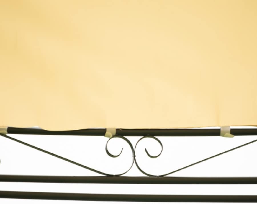 Outdoor Patio Dome Soft Top Gazebo with Removable Curtains