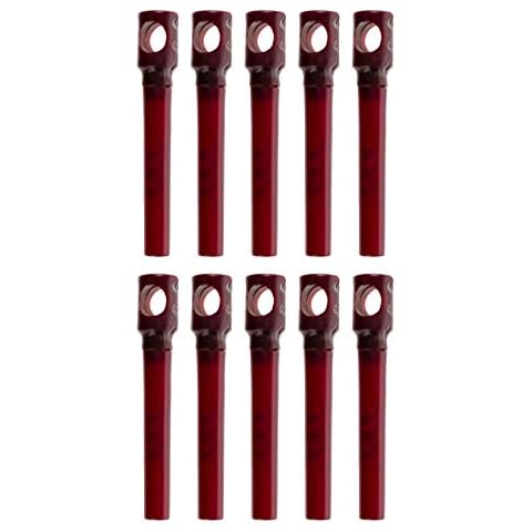Simply Manual Plastic Wine Bottle Opener for Travel - Pack of 10 - Pocket Corkscrew for Vertical Glass Bottle Cover