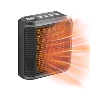 radiateurs portables pour usage intérieur, radiateurs muraux électriques chauffage mural multifonctionnel pour salle de bain | chauffage personnel électrique à affichage led, pour la maison, la cham