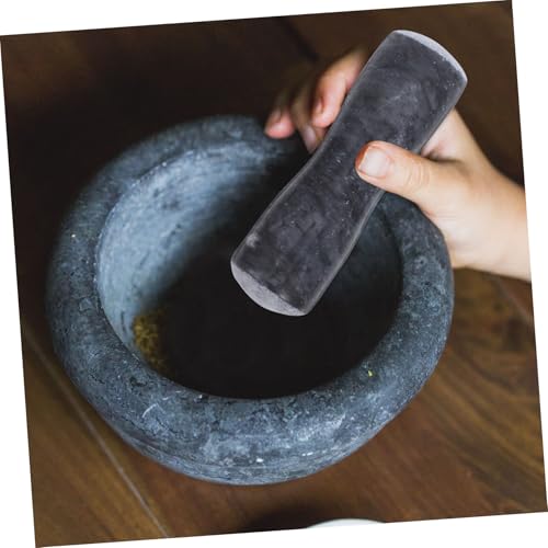 Miniatura 7 de Zunoxaz Mortero De Piedra Para Con Mano De Mortero Ergonómica Trituradora De Y Herramienta Para Moler Rápida Y Eficientemente