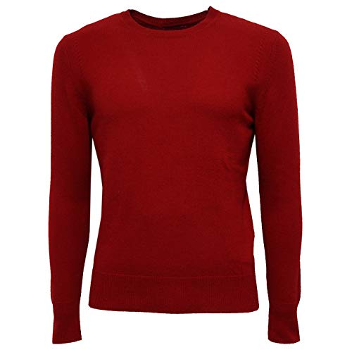 Maglione uomo red mix contre le froid hivernal pull chaud col rond