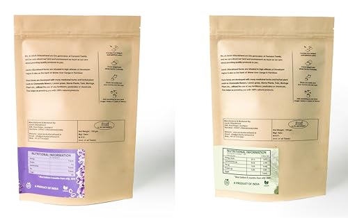 Image of Jaivik Uttarakhand - Lavender Flower Buds, Rosemary Dry Leaves (100g each), Unique Blend Crafted Loose Leaf For Chai Lovers Across India, Combo (Pack Of 2)