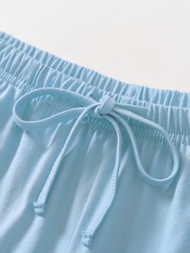 Image of Women's Petite Cotton Pajama Set Petite Length Pjs