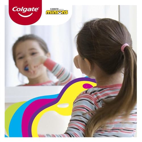 Kit Escova Dental Smile Minions Colgate - 2 unidades
