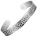 Celtic Pewter Magnetic Healing Bracelet for Arthritis, Carpal Tunnel, and Joint Pain Relief – Adjustable Sizing - Sourced by USA Seller - Earth Therapy