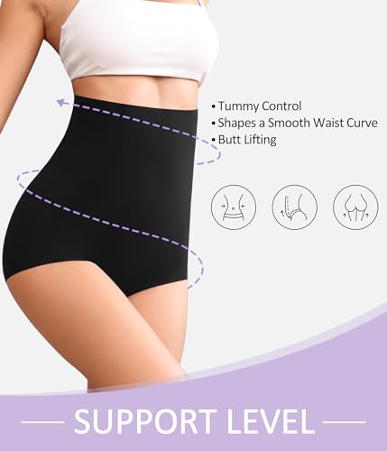 Olikeme Super High Waisted Shapewear For Women Tummy Control Panty Underwear Butt Lifter Seamless Comfort Slimming Waist Briefs thumb #3