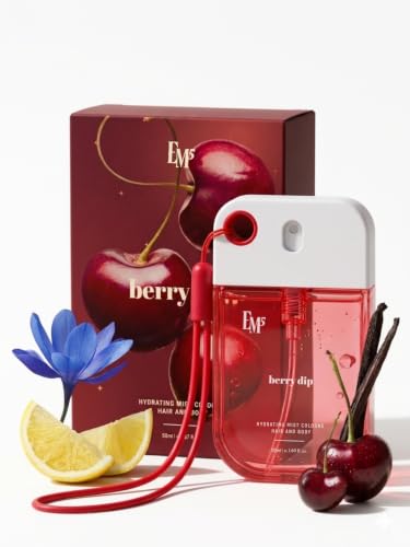 Image of EM5 Berry Dip Hair & Body Mist | Fruity Berry | Hydrating | 50ml
