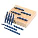 KATSU Lathe Turning Milling Cutting Tool Set 11 Pieces 8mm Cemented Carbide Tip Tipped Brazed Boring Welding Cutter for Lathes CNC Metalworking Engineering 11011808