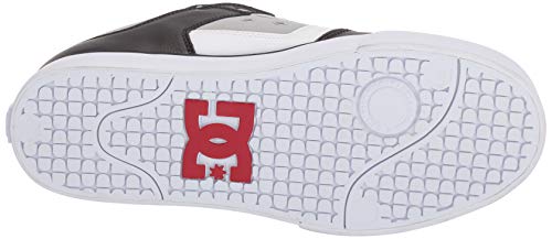 DC Shoes DC Men's Pure Shoe, White/Grey/Black, 8.5 D M US