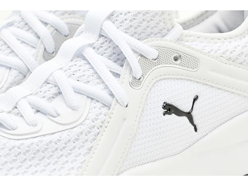 PUMA Puma Womens Softride Karma Cross Training Shoes Puma White/Puma White/Puma Silver 7 Medium