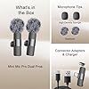 Mini Mic Pro (Latest Model) - Wireless Mini Microphone for iPhone, iPad, Android - 2 Pack Lavalier Microphone for Video Recording - iPhone Mic Crystal Clear Recording with USB-C for Content Creators #5