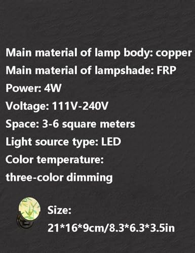 Applique murale moderne dimmable avec diffuseur artistique en émail - 4