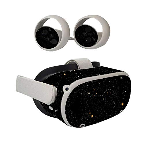 MightySkins Skin Oculus Quest 2�Ή� - �f�B�[�v�X�y�[�X | �ی� �ϋv�� ���j�[�N�ȃr�j�[���f�J�[�����b�v�J�o�[ | �ȒP���� ���O�� �X�^�C����ύX | �A�����J�� OCQU2 - �f�B�[�v�X�y�[�X