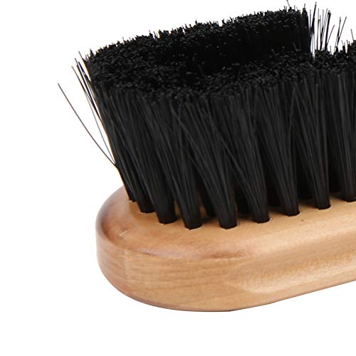 Escova de bilhar com cabo de madeira, escova para mesa de sinuca confortável, mesa pequena de estilo