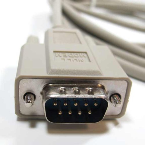 SF Cable, 10ft DB9 M/F Null Modem Cable