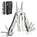 Multitool Tool, 24 in 1 Multitool, Pliers Multitool Multifunction Pocket Tool, Pocket Tool with Pliers, Foldable Multi-Tool Pocket Knife with 11 Screwdriver Bits for Repairing, Camping