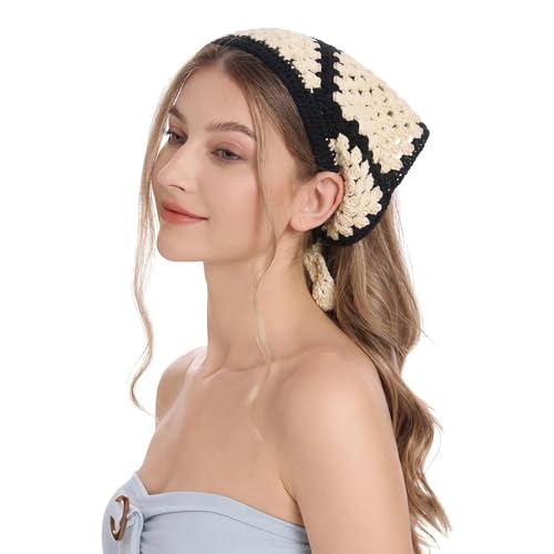 Bandeau triangle coton crochet fait main pour vos sorties d'été
