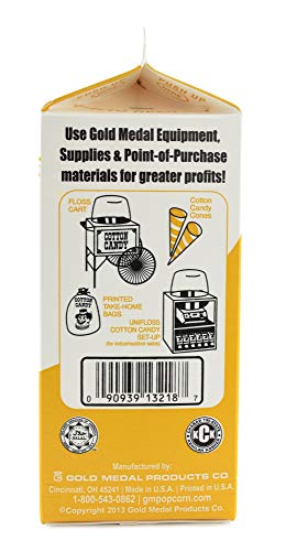 Gold Medal 3218 Banana Flossugar, 3.25 lb Carton Each - Thumbnail 3