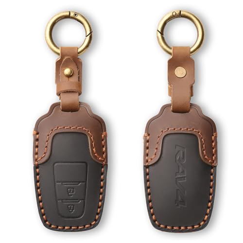 KOKATO �K���g���^ �V�^RAV4 50�n XA50 2019�N4���`���s �X�}�[�g�L�[�P�[�X �L�[�z���_�[ �L�[�J�o�[ ���U�[�� ���S�t�� �y�� �h���X�A�b�v ����ƎC�ꏝ�h�~ �ϏՌ� �����h�~ 2�{�^���i�u���b�N�j