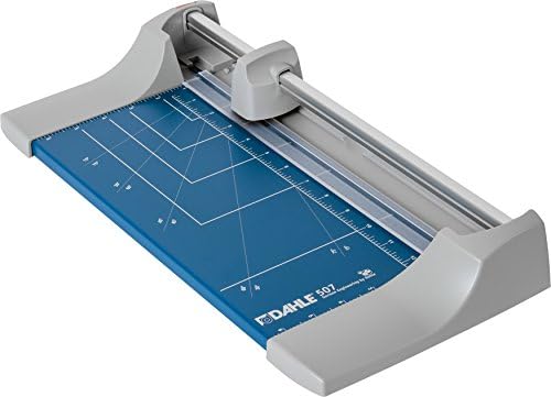 Dahle 507 Personal Rotary Trimmer, 12" Cut Length, 7 Sheet Capaci...