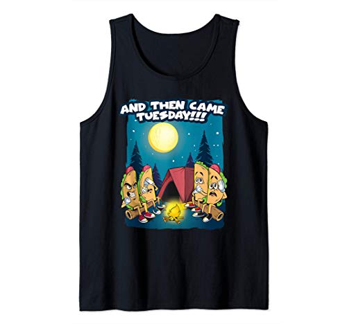 Taco Tuesday Cinco de Mayo Funny Campfire Foodie Gift Camiseta sin Mangas