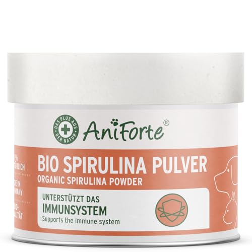 AniForte - Spirulina Bio in Polvere per Cani e Gatti 250g - micro...