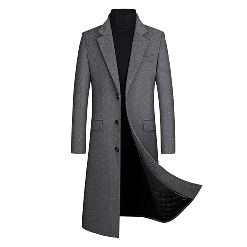 Manteau homme coupe ajustée contre le froid sans épaisseur