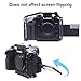 Anntery GH6 Cage for Panasonic Lumix GH6 Camera Full Cage with Non Slip Silicone Mat -A010