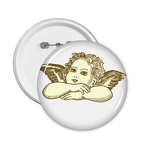 Badge Pâques Religion Christianisme, lot de 5 boutons décoratifs à offrir pour les fêtes