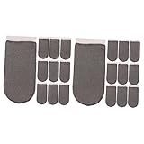 Angoily 20 Daumen Ärmel Fingerabdeckung für Handyspiele Gaming-Zubehör Fingerabdeckungen Schutz für Fingerspitzen Fingerabdeckung für Touchscreens rutschfest Hähnchen essen