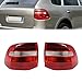 AOIDFOA LED Tail Light Assembly for 2007-2010 Porsche Cayenne Left Driver+Right Passager Side, Rear Brake Lamp Parke Light Red Clear Lens Direct Replacement (A Pair)