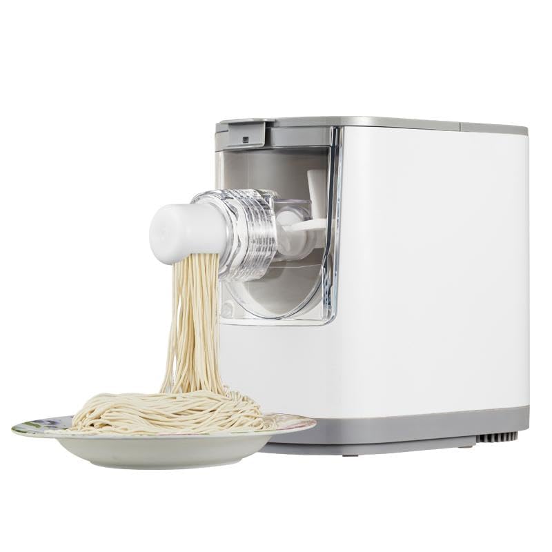 Pasta Maker Machine,Fully Automatic Electric Pasta Making Machine with 12 Different Types of Mould to Make Pasta, Noodels, Spaghetti, Fettuccine, Lasana & Dumplings