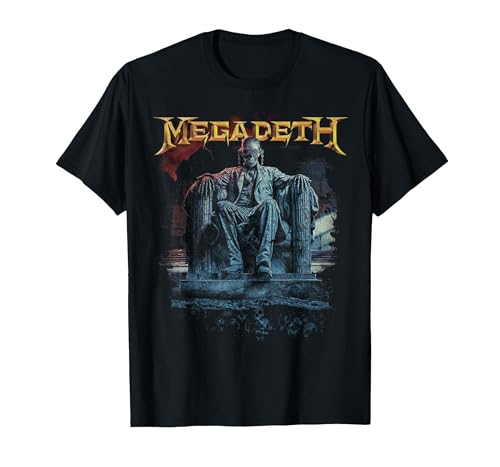 Image of Megadeth - Vic Lincoln T-Shirt, Men, Black, XX-Large