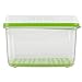 Rubbermaid FreshWorks Produce Saver Food Storage Container, Large, 17.3 Cup, Green