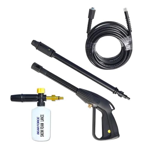 FJLKGDSP Kit de manguera for pistola espuma alta presión, rociadora for hidrolavadora, lanza for nieve, for espumador, boquilla for Karcher(Type E)