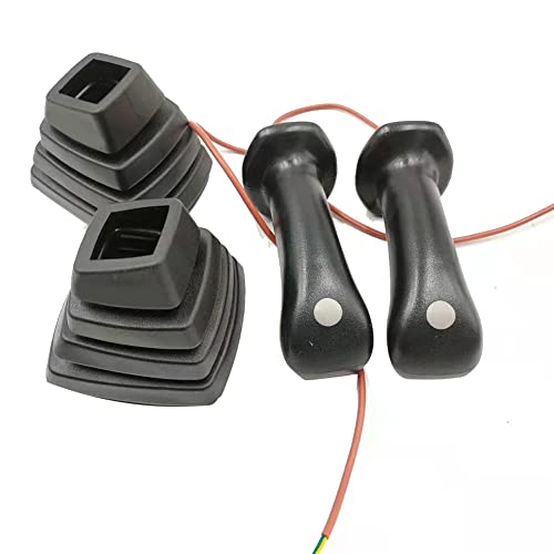 ciciTree 2-teiliger Bagger-Joystick-Griff Passend für Xugong Yuchai Lovol Longgong Rev o 55/60/65/75-8/80 ciciTree 2-teiliger Bagger-Joystick-Griff Passend für Xugong Yuchai Lovol Longgong Rev o 55/60/65/75-8/80