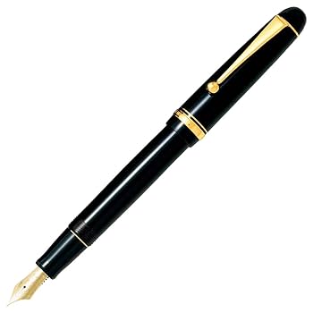 Amazon | PILOT 万年筆 マンネンヒツ カスタム74 B-F ブラック